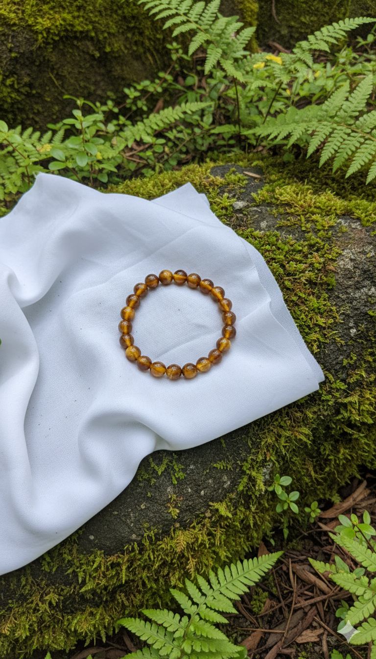 Yellow Cat's Eye Bracelet